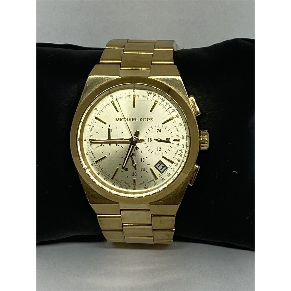 Michael Kors MK5926 Women's Gold Stainless Steel Analog Dial Quartz Watch OP757